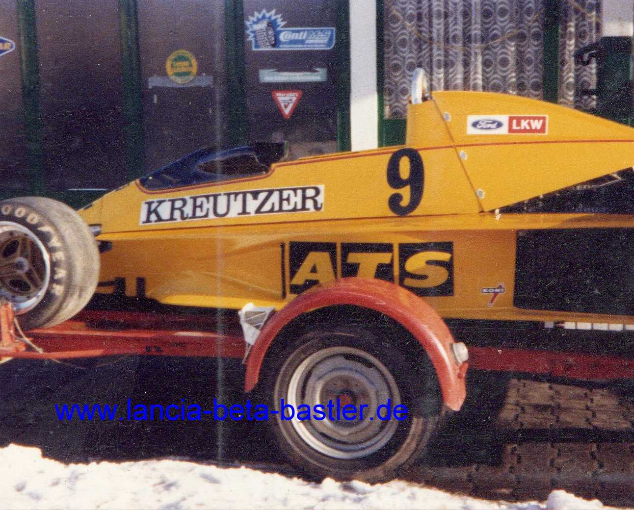ATS Formel 1 Wagen 1979 März mit Kreutzer Schriftzug