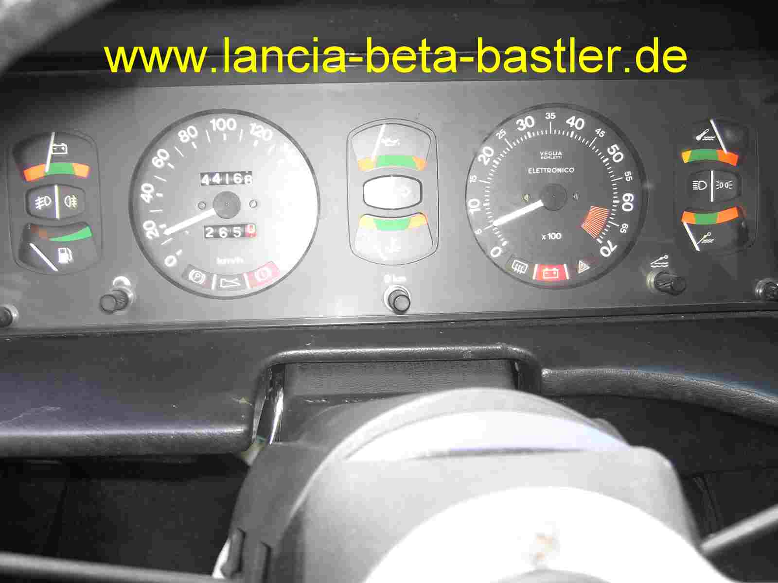 Instrument Lancia Beta