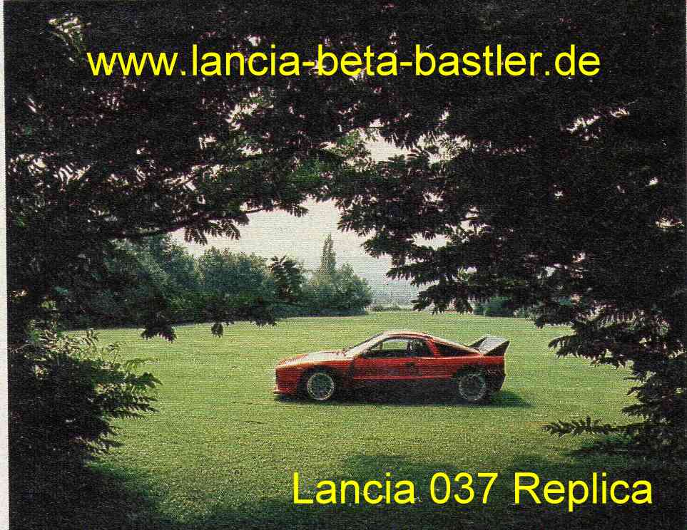 Lancia 037 Replica im Park