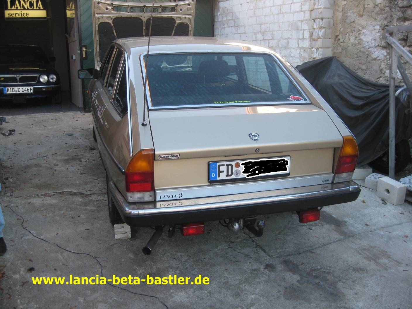 Lancia Beta Berlina Hinten