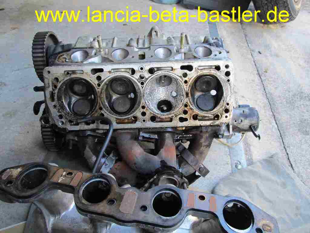 Lancia Beta Coupe Zylinderkopfschaden