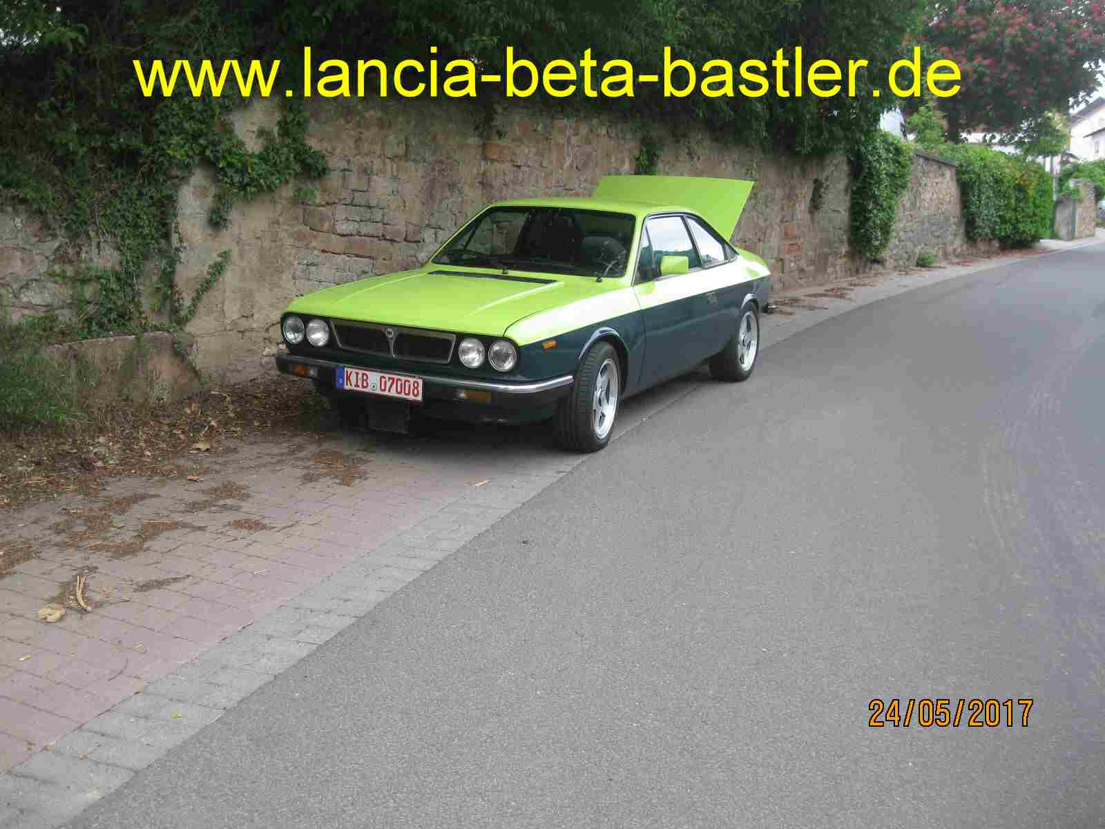 Lancia Beta Coupe bereit