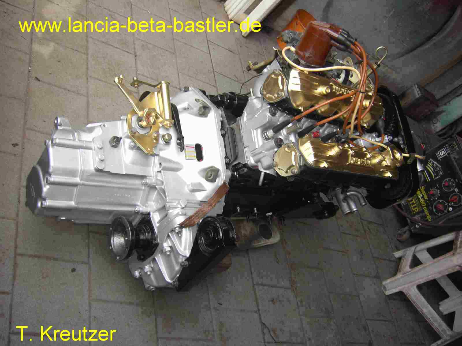 Lancia Beta Montecarlo Motor