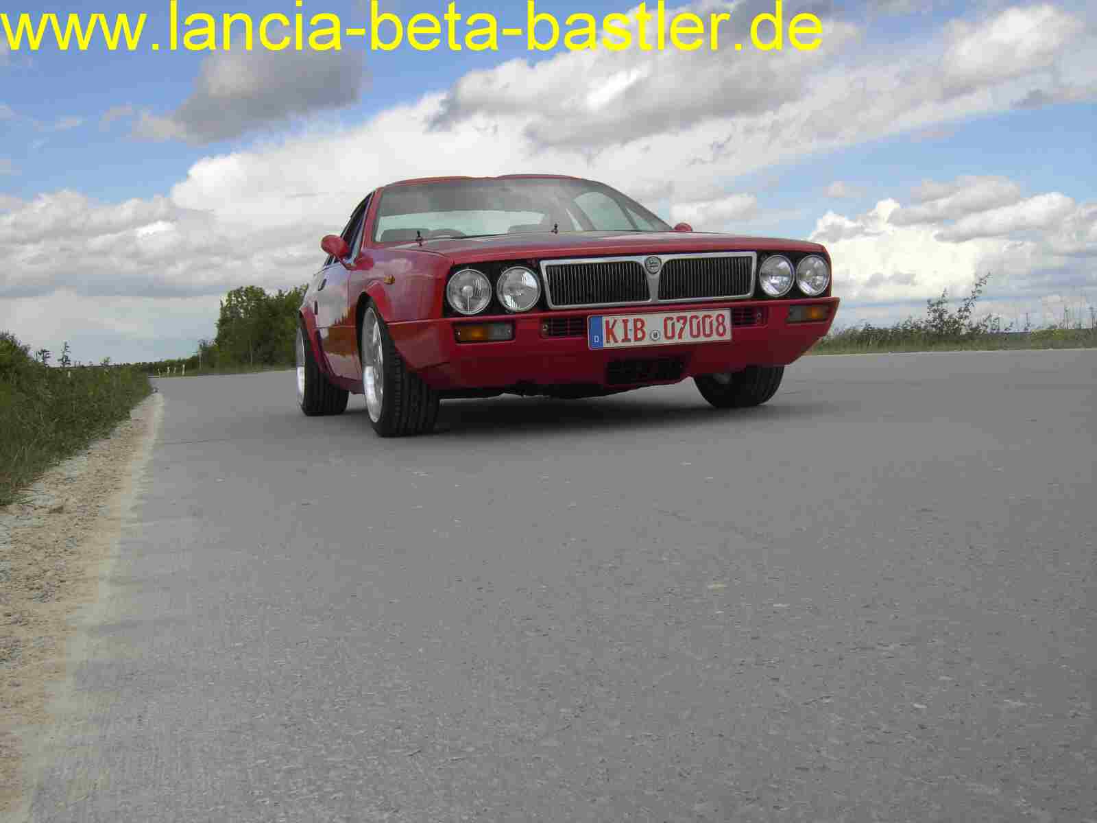 Lancia Beta Montecarlo Turbo Gesicht