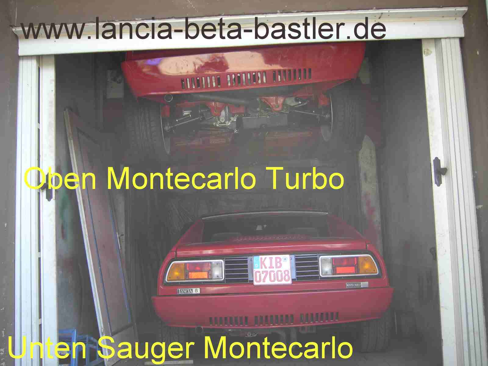 Lancia Beta Montecarlo Turbo und Sauger