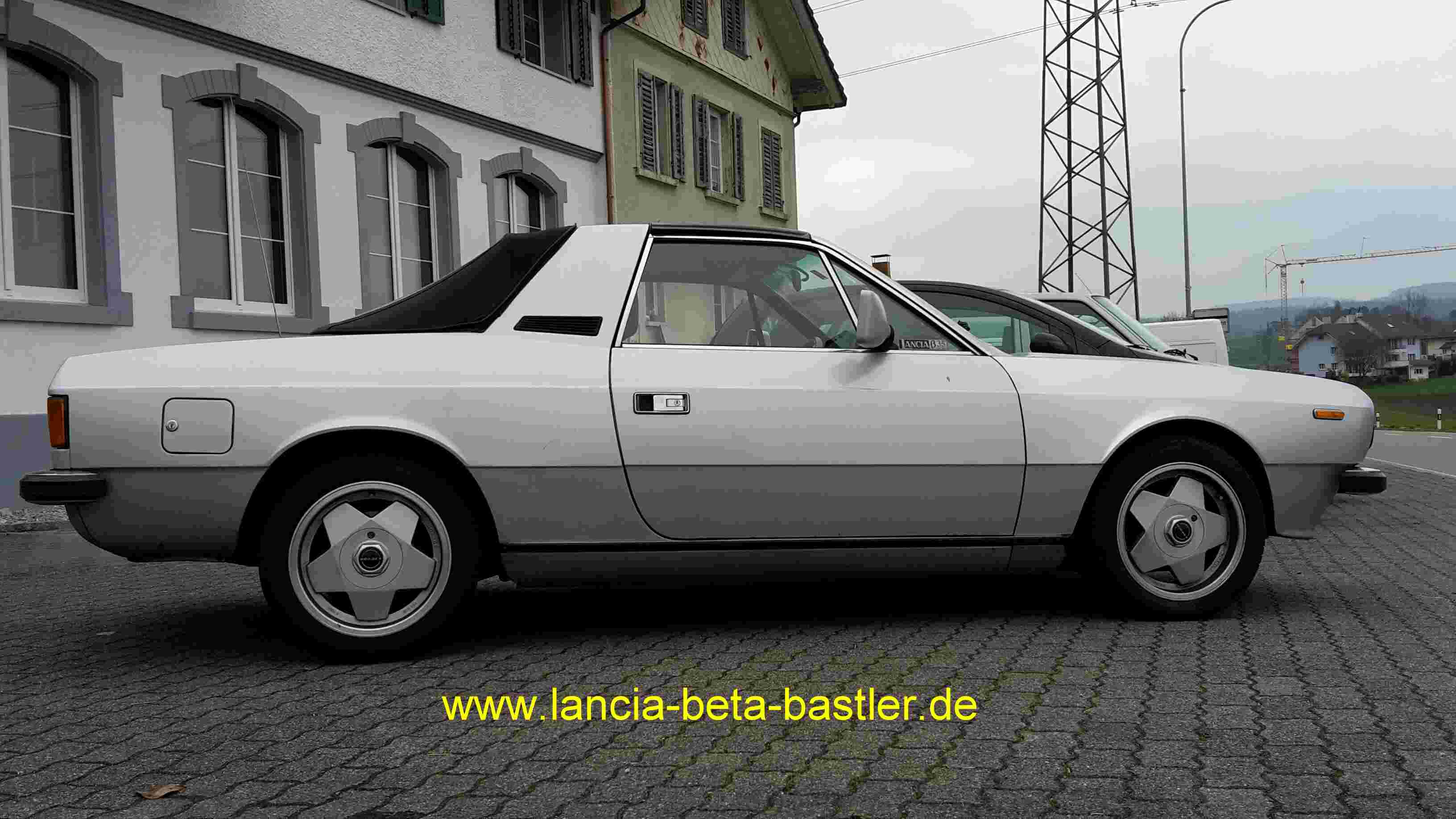 Lancia Beta Spider mit Sport Fahrwerk