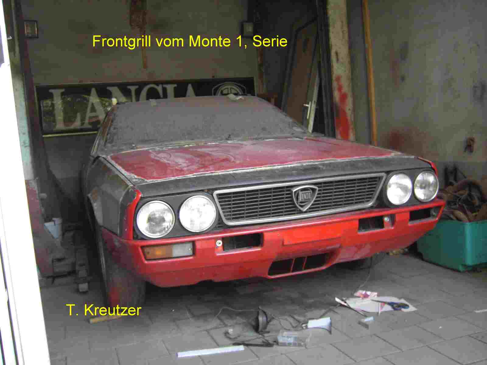 Lancia Montecarlo Turbo Frontmaske