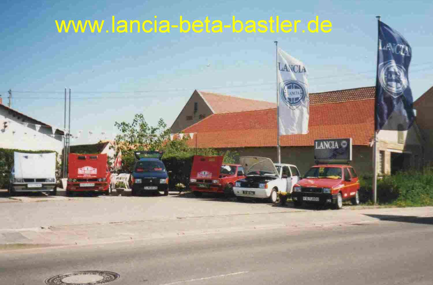 Lancia Neuwagenplatz