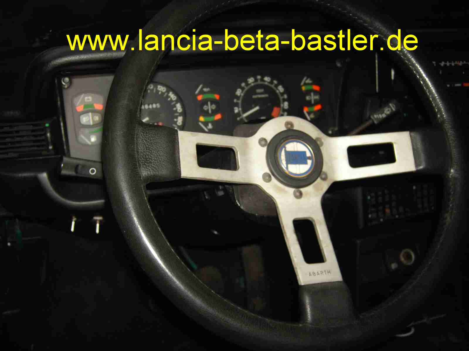 Lenkrad Demontage Lancia Beta