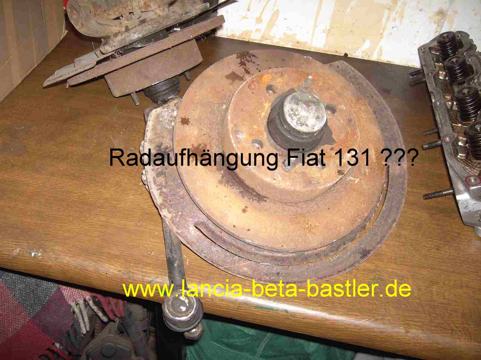 Radaufhngung Fiat 131 2