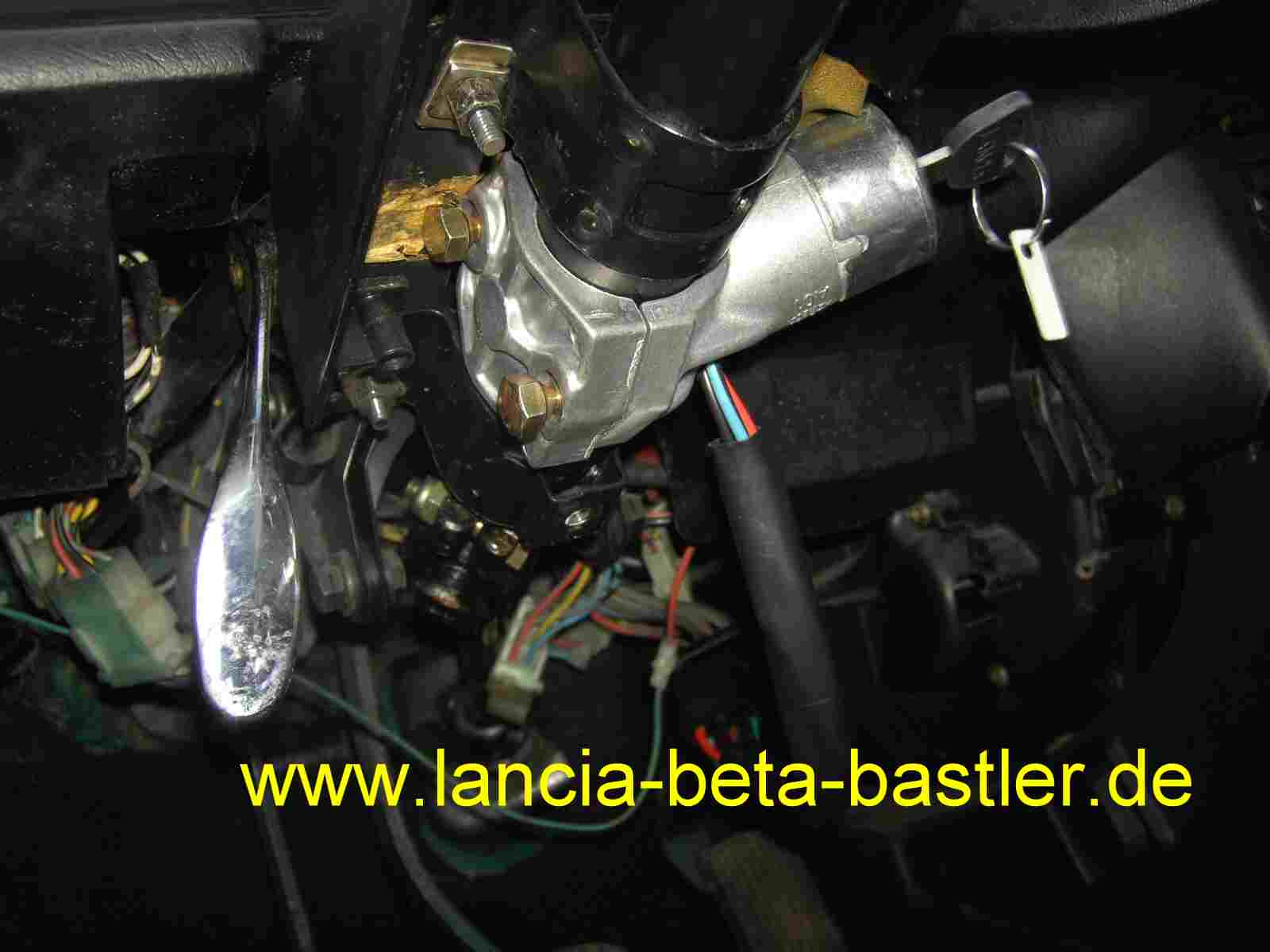 Zndschloss Lancia Beta Einbau